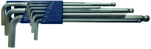 Ключи имбусовые с шаром - 9шт (1,5-10мм), CrV "888" 6806050 6шт/уп
