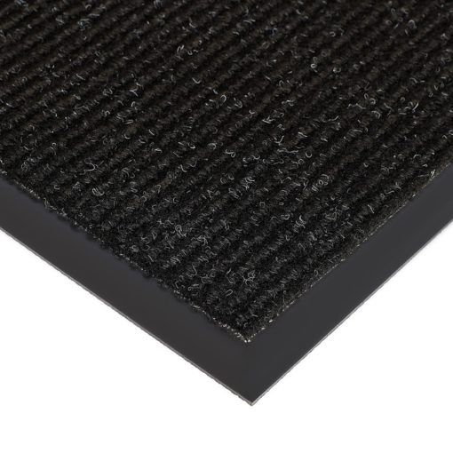 Коврик влаговпитывающий "Ребристый"  40x60 см, черный (10)