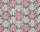 Клеёнка LACE - «Премиум Голд», серия LA - печать цветок 1.37m×20m белая 0418А