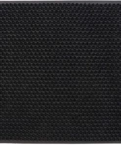 Коврик напольный из резины "Травка" 40х60см черный, SUNSTEP™