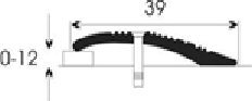 Порог С4 бук темный 180, разноуровневый, перепад 0-12мм, ширина 39мм