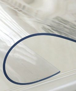 Клеенка силиконовая прозрачная Dekorelle 0,8*20м, толщина 2мм