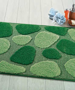 Комплект ковриков для в/к CONFETTI MAXIMUS Ridder из 2 шт 60х100/60х50см 9мм (зеленый)