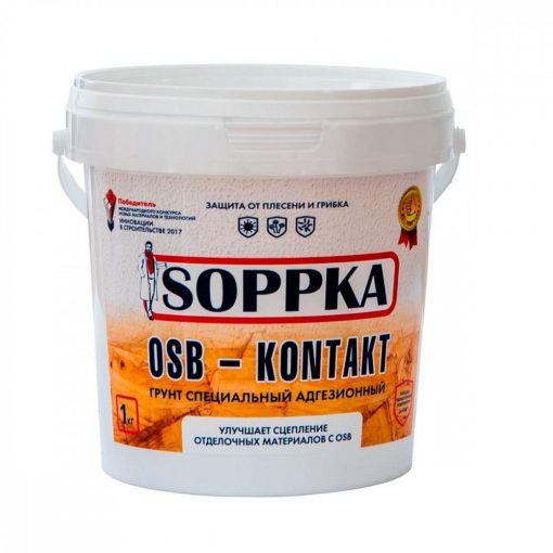 Адгезионный грунт SOPPKA OSB-Kontakt 3кг