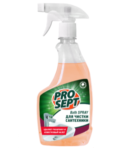 Универсальный спрей для чистки сантехники Bath Spray 0,5л