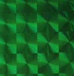 Пленка самоклеющаяся  Голография 45см/8м Н015 (зеленая)