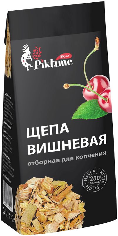 Щепа грушевая отборная для копчения Piktime ЛЮКС, 200 гр