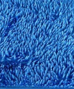 Коврик для в/к "Макароны" шелковистые из 1 шт 50х80см (голубой)