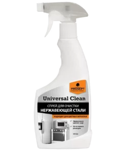 Очиститель для нержавеющей стали и цветных металлов Universal Clean 0,5л 12шт/уп