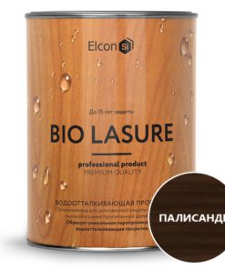 Водоотталкивающая пропитка для дерева Elcon Bio Lasure палисандр  (0,9л) 12шт/уп