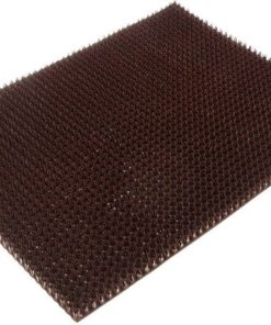 Коврик-щетинка 45х60 см, темный шоколад (25)