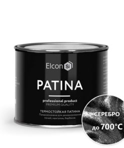 Elcon Patina (термостойкая)  серебро 0,2кг (700 градусов) 20шт/уп