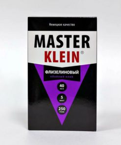 Клей обойный для флизелиновых обоев 250гр.коробка 30шт/уп  "Master Klein"