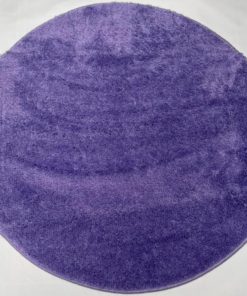 Коврик круглый  для в/к "Максимус Shaggy" D.100 D.Lilac/т.сиреневый