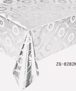 Клеенка BOGEMA (IMPERIO) шелкография на тканой основе ZG-8282N белая 1,37м*0,28мм*20м