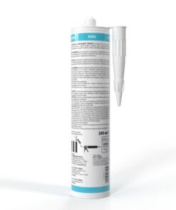 Герметик силиконовый санитарный Profil MINI белый 240мл 15шт/уп