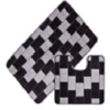 Комплект ковриков для в/к CONFETTI Semicolor LOTUS из 2 шт 60х100/60х50см 9мм (молочный)