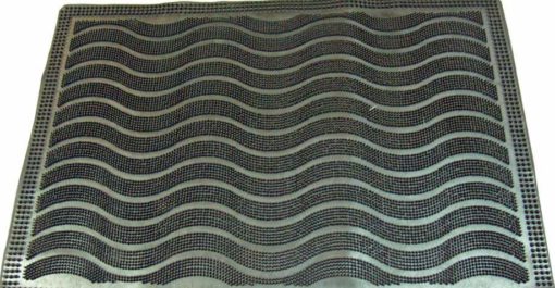 Коврик придверный резиновый "Волны" PIN MATS 40х60см (20)
