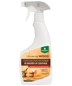 Спрей для очистки полков в банях и саунах Universal Wood 0,5 12шт/уп