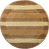 Коврик круглый для в/к "Саидтекс Авангард" D=67см L.Brown/св.коричневый 546