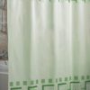 Шторы для ванн полиэстер MIRANDA LYKIA (зеленый)