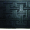 Коврик резиновый 45х75 см "Плетеный", черный, SUNSTEP™ 31-041