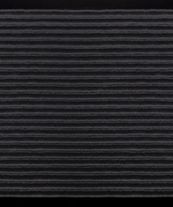 Коврик влаговпитывающий "Ребристый" 100х200 см, черный, SUNSTEP™ 35-083