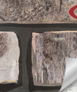 Пленка самоклеящаяся D&B 0,45*8м  кладка каменная темно-серая 2621A /20