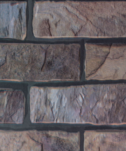 Пленка самоклеящаяся D&B 0,45*8м  кладка каменная темно-серая 2621A /20