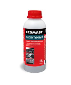 Лак битумный Ecomast 0,5 (Пэт)