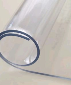 Прозрачная скатерть гибкое стекло Dekorelle 100*60см, толщина 1,5мм