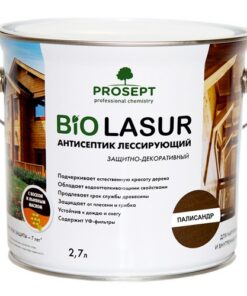 PROSEPT BIO LASUR - антисептик лессирующий защитно-декоративный; Палисандр 2,7л