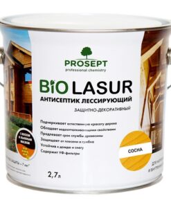 PROSEPT BIO LASUR - антисептик лессирующий защитно-декоративный; Сосна 2,7л