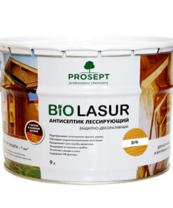 PROSEPT BIO LASUR - антисептик лессирующий защитно-декоративный; Дуб 9л
