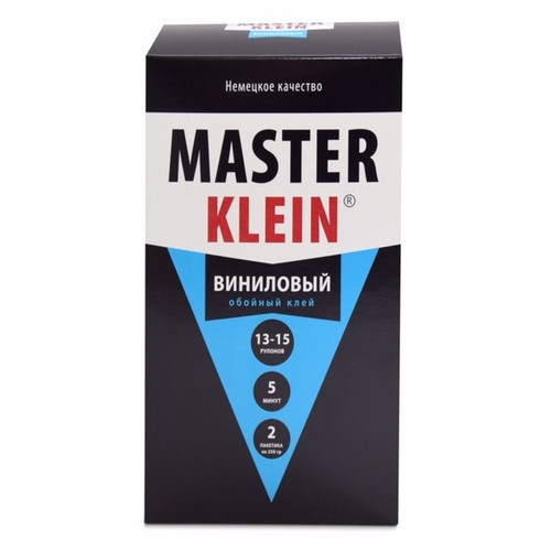 Клей обойный для виниловых обоев Master Klein 200гр коробка 30шт/уп