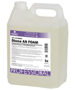 Жидкое мыло с антибактериальным компонентом для диспенсеров с пенообразователем Diona AN FOAM 5 л/4