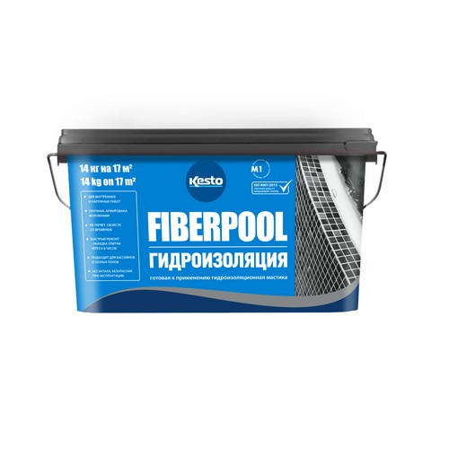 Гидроизоляционный материал FIBERPOOL 14 кг