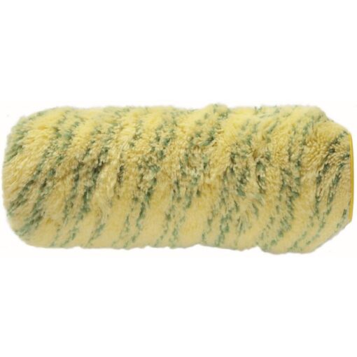 Валик полиамид желтый с зеленой полосой 8х47х180мм ворс 18мм "888" 1567180