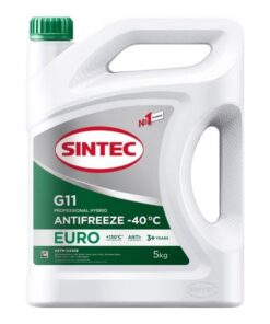 Антифриз Sintec EURO (зеленыи) G11 5кг