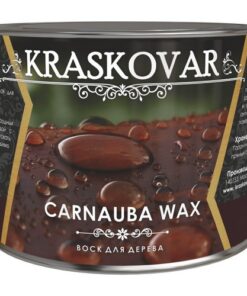 Воск Kraskovar Carnauba Wax для дерева 0,5л 10 шт/уп